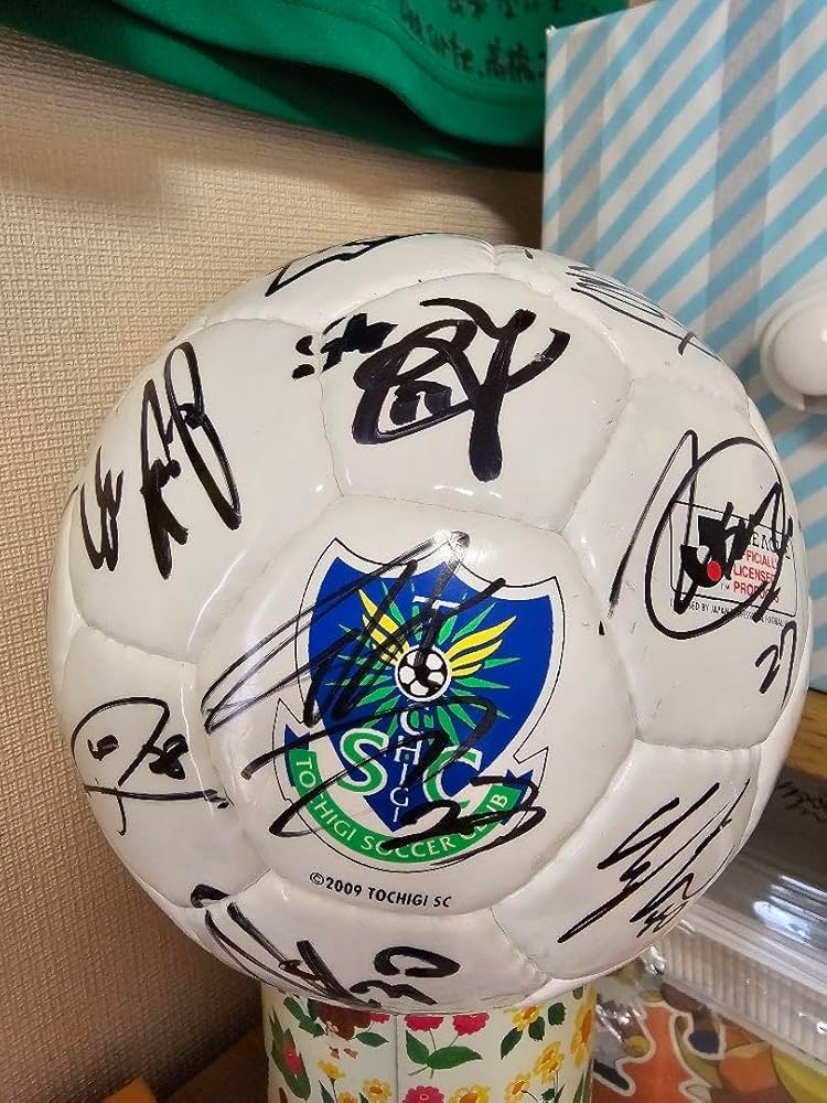 Amazon.co.jp: 栃木SC サイン入りミニサッカーボール : おもちゃ